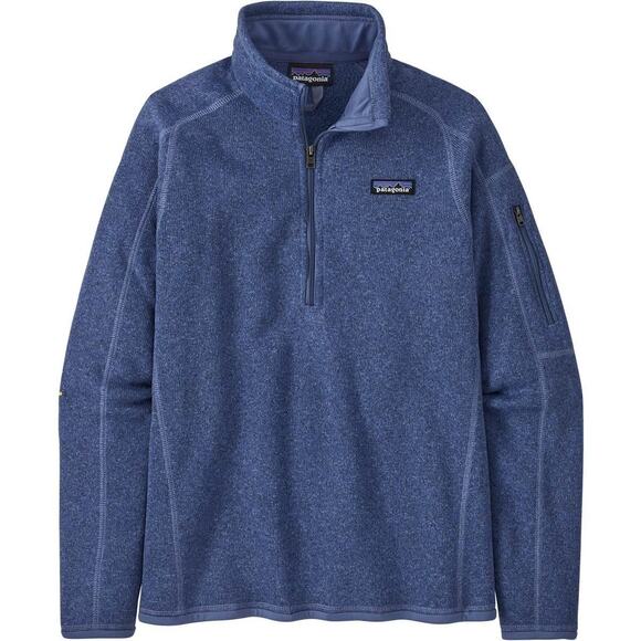 Patagonia Women's Better Sweater 1/4 Zip Pullover, Medium, Current Blue, NWT - Picture 4 of 4